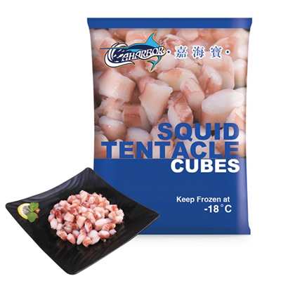 カスタマイズされた冷凍イカ触手キューブ
